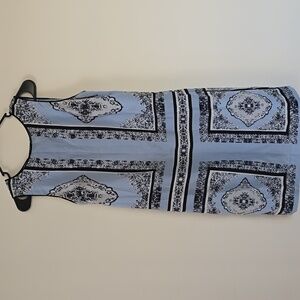 Philosophy Republic Clothing Antropologie Floral Blue Dress 8